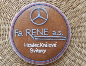 Perníkové logo Fa Rene