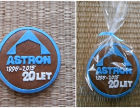 Firemní perník Astron 20 let